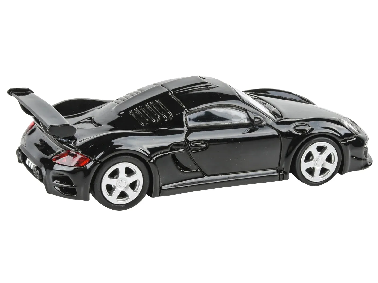 2012 RUF CTR3 Clubsport Black 1/64 Diecast Model Car by Paragon Models