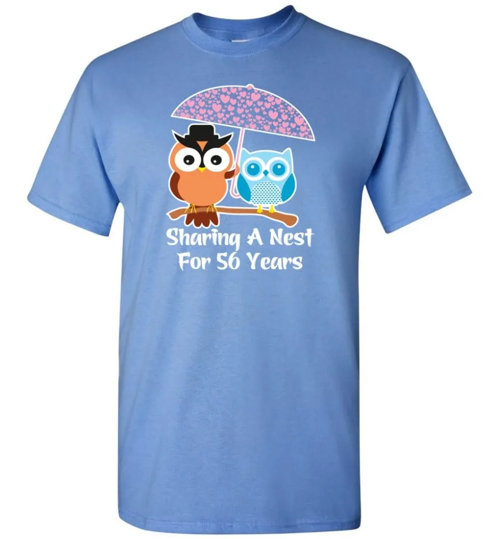 56 Years Wedding Anniversary Gifts Valentine's Day T-shirt