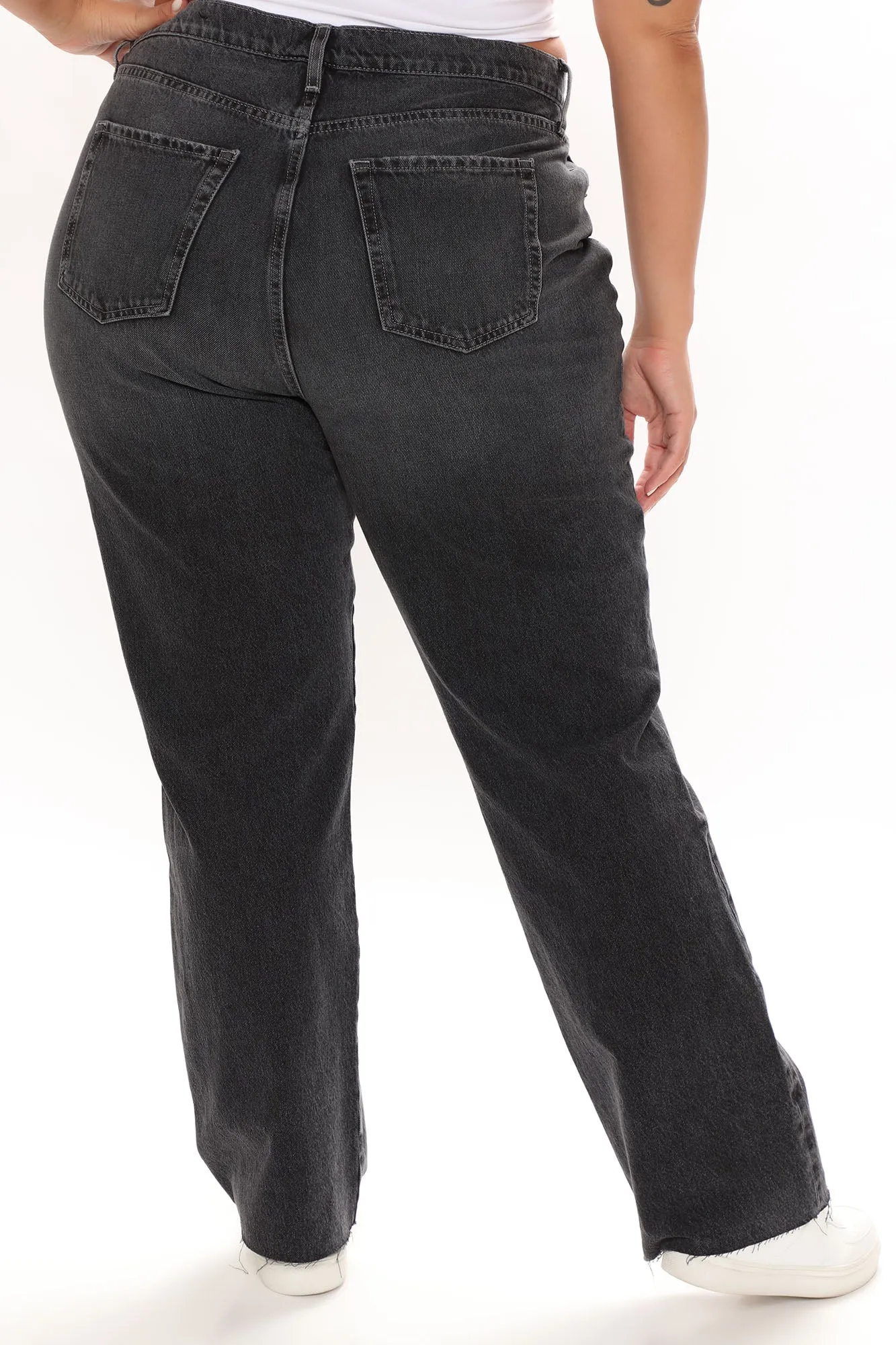 90's Energy Straight Leg Jeans - Black