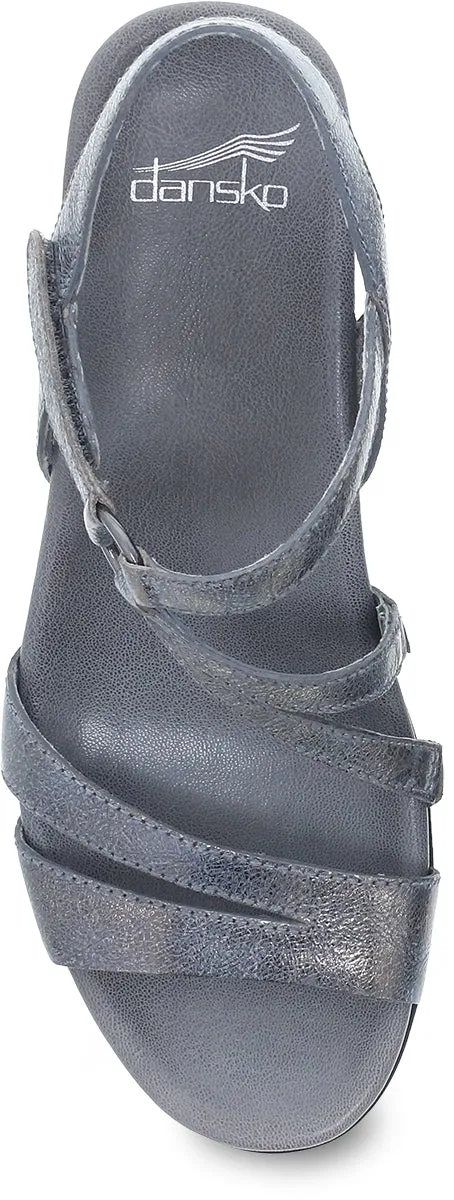 Addyson Pewter Wedge