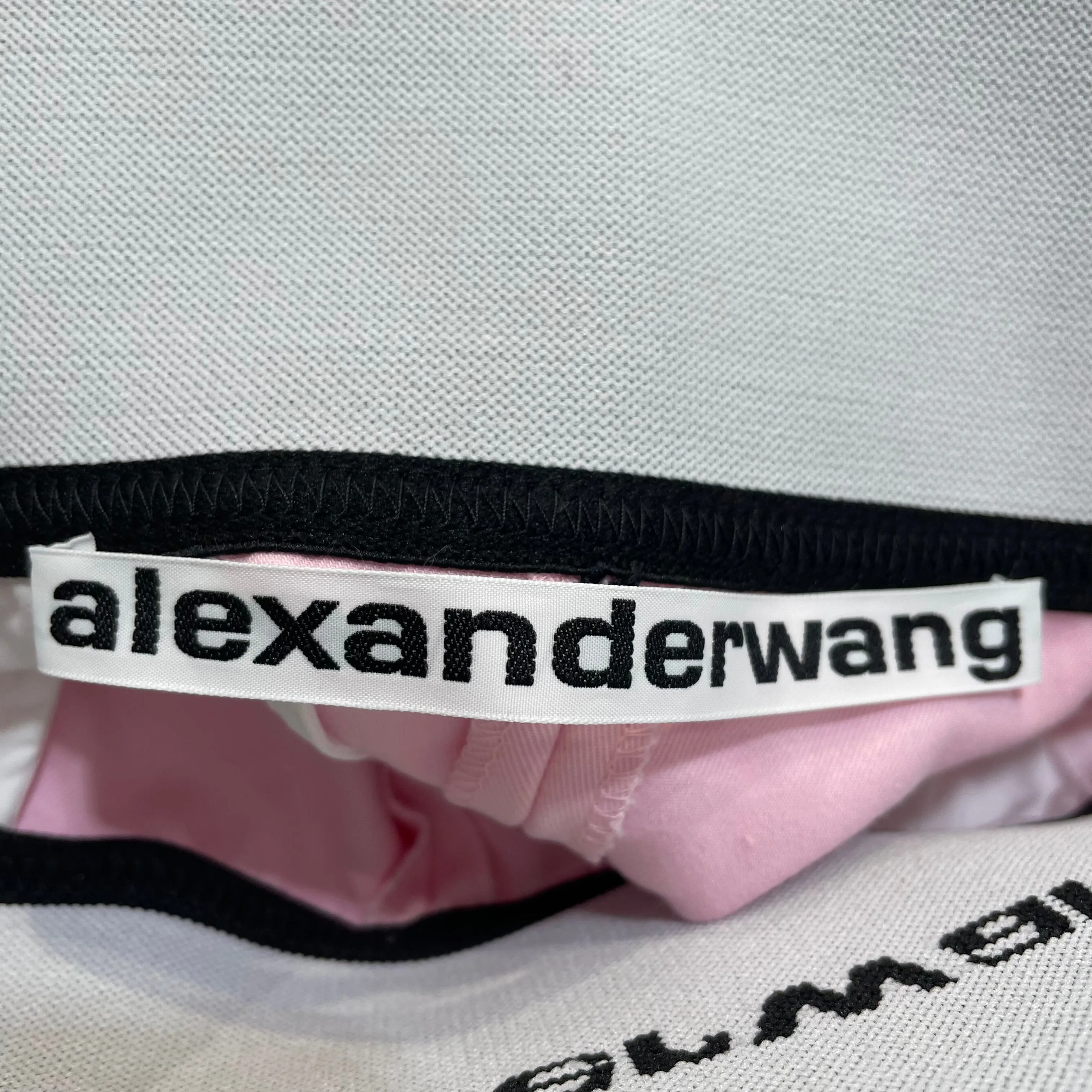 Alexander Wang/Skirt/2/Cotton/PNK/Pink Safari Shorts