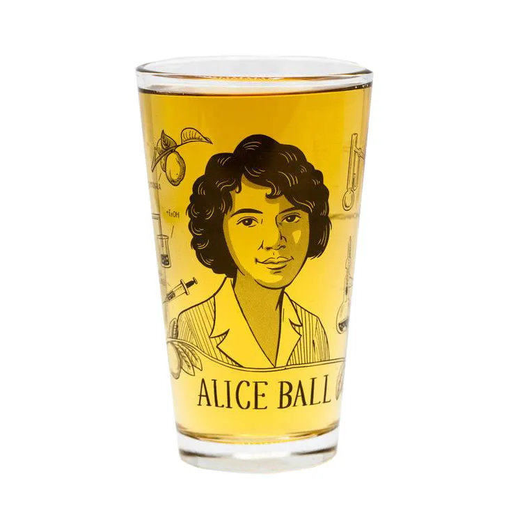 Alice Ball Pint Glass