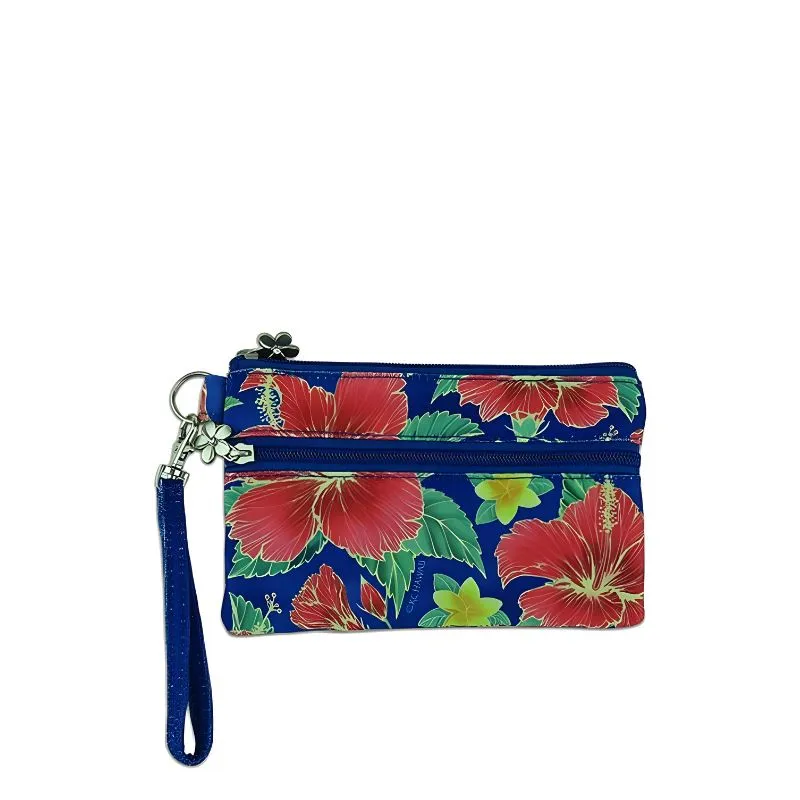 Aloha Hibiscus Wristlet