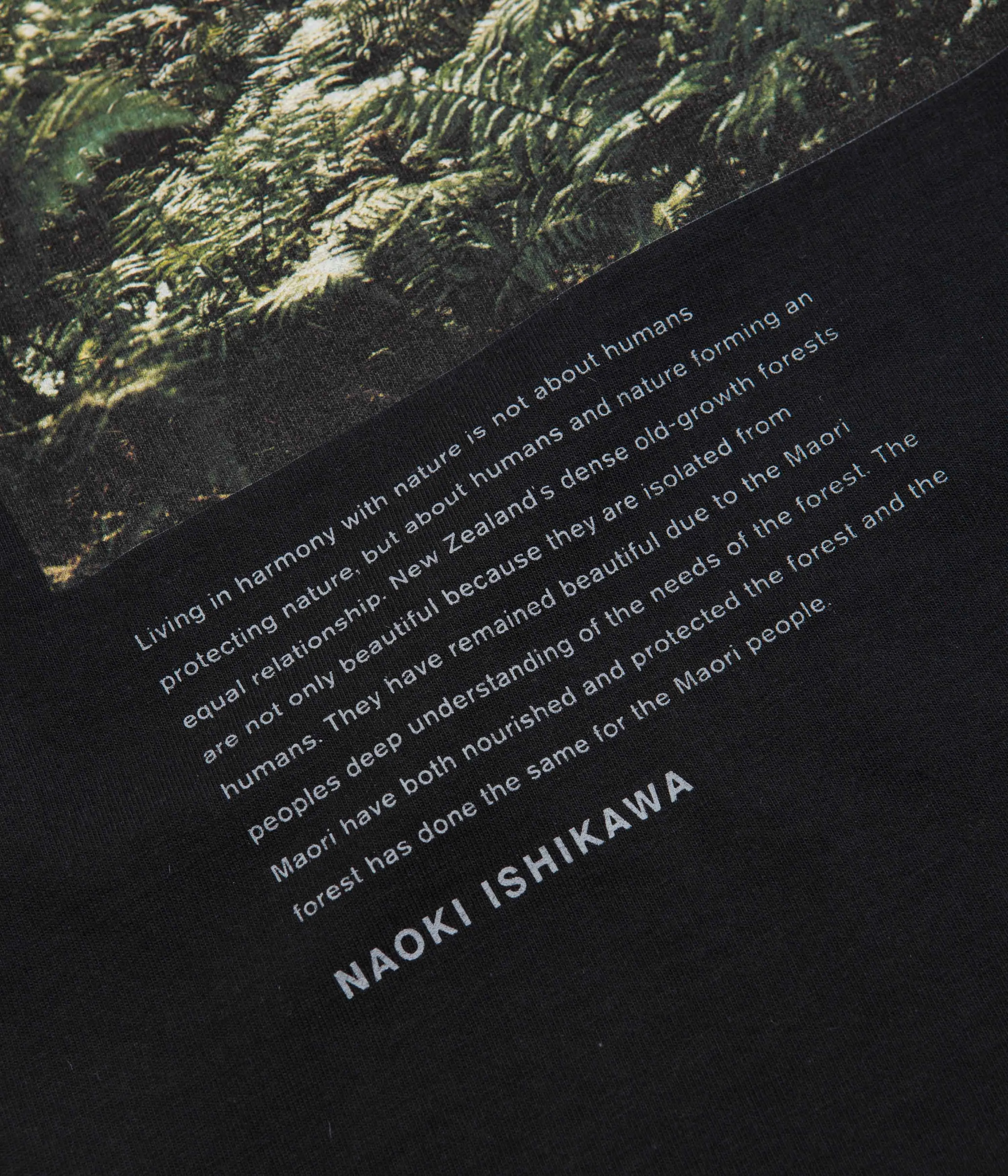 and wander x Naoki Ishikawa The Void T-Shirt - Black