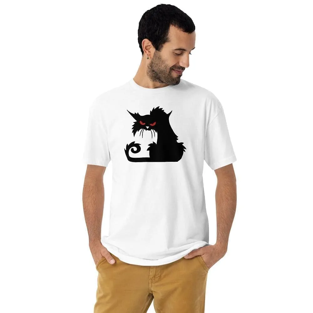 Angry Cat Shirt / Cat Lover T shirt / Eco Friendly Clothing