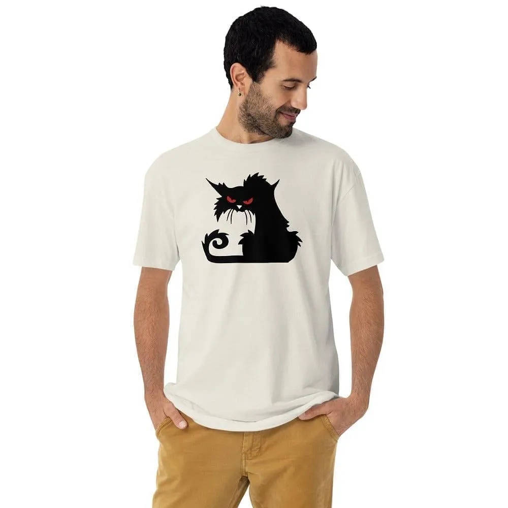 Angry Cat Shirt / Cat Lover T shirt / Eco Friendly Clothing