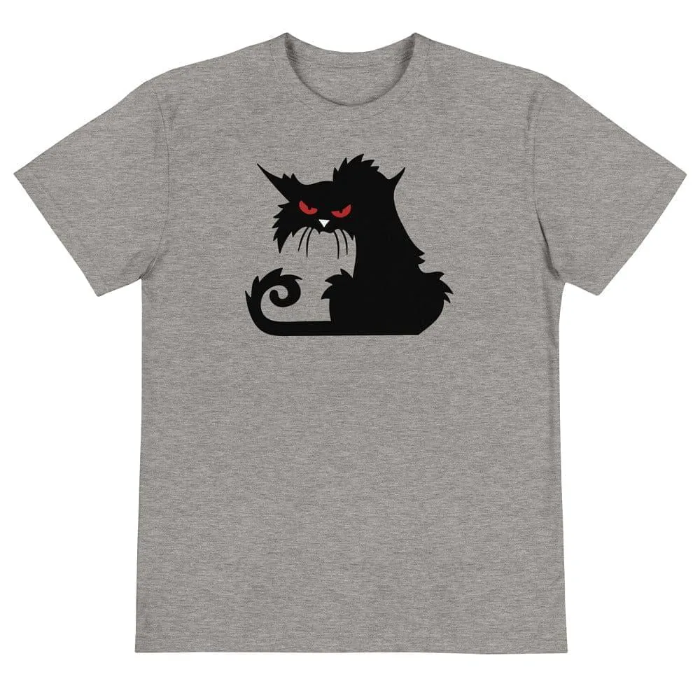 Angry Cat Shirt / Cat Lover T shirt / Eco Friendly Clothing