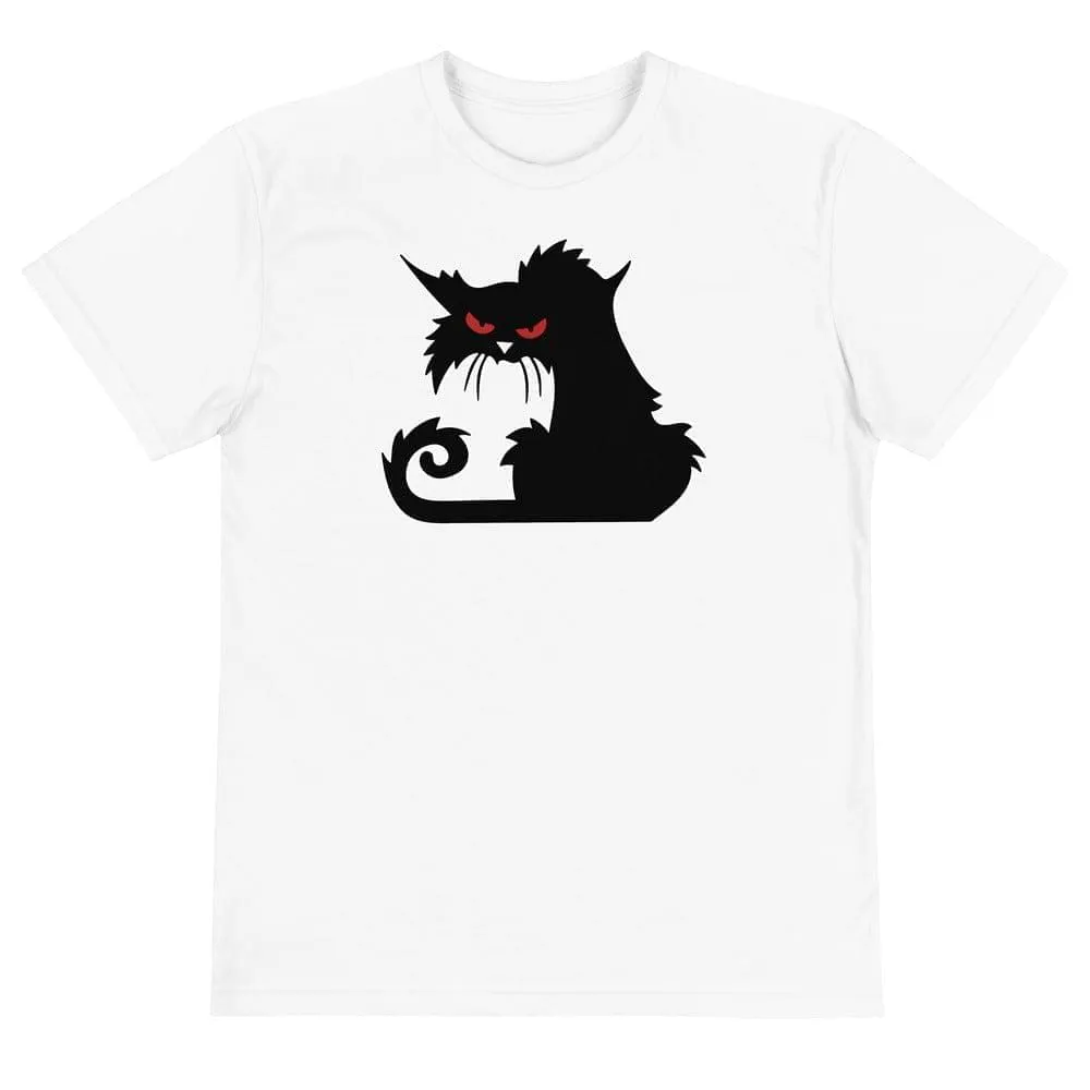 Angry Cat Shirt / Cat Lover T shirt / Eco Friendly Clothing