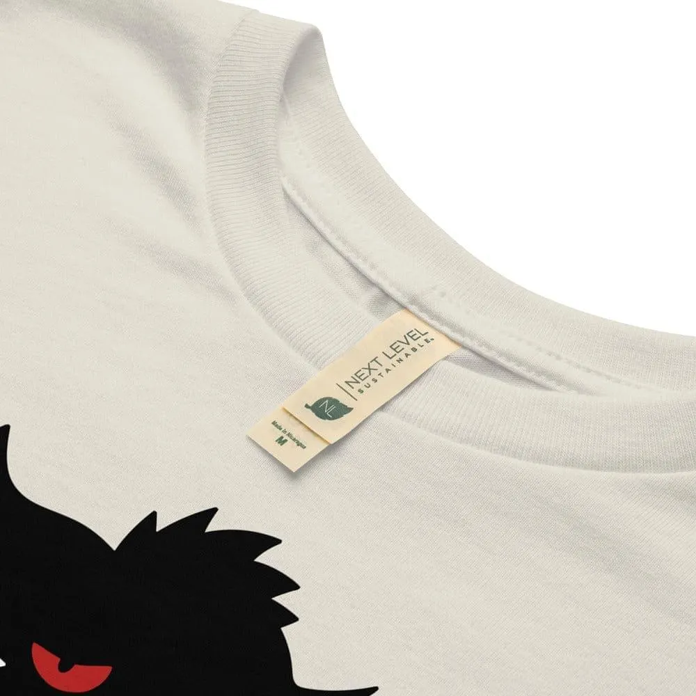 Angry Cat Shirt / Cat Lover T shirt / Eco Friendly Clothing