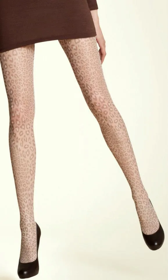 Animal Print Pantyhose