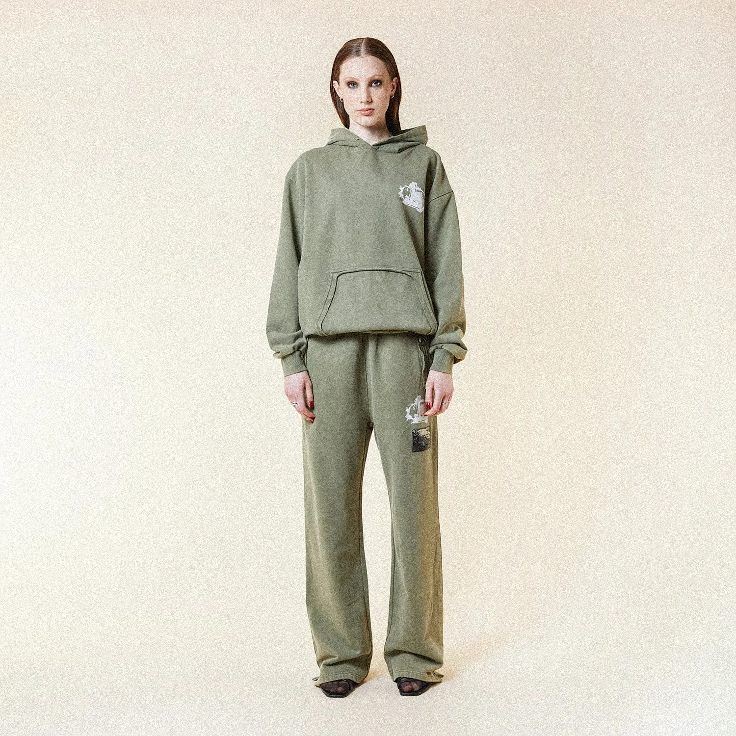 ARTISTS HOOD - WASHED KHAKI