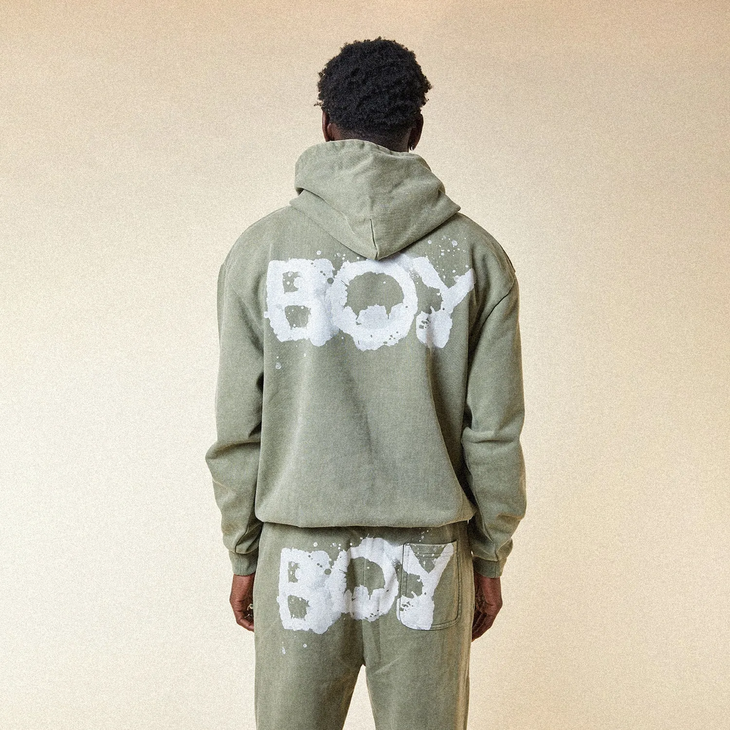 ARTISTS HOOD - WASHED KHAKI