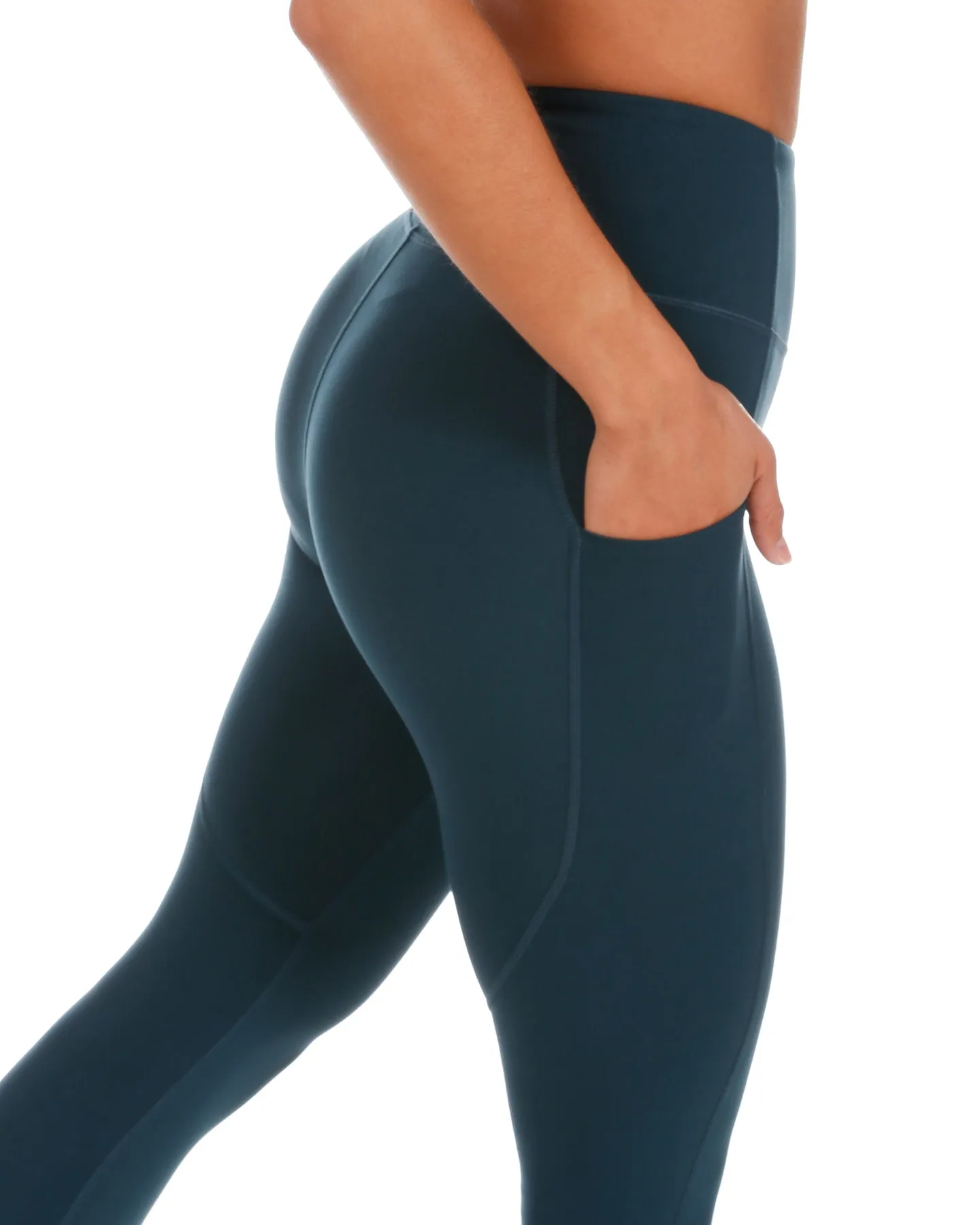 Aura Ascend Leggings - Deep Forest