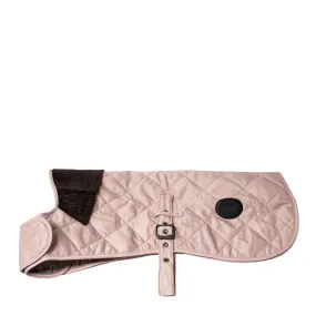 Barbour Quilted Dog Coat Pink