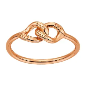 Bellona | Bond Ring | 925 Silver | Rose Gold Plated