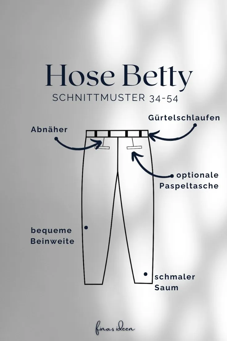 Betty - Hose im Carrot Style