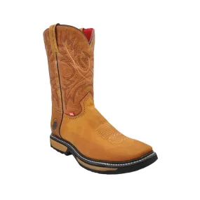 Big Bull Tornado Steel Toe Work Boot Honey