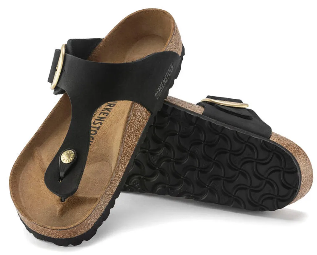 Birkenstock Gizeh Big Buckle Black Gold 1024019