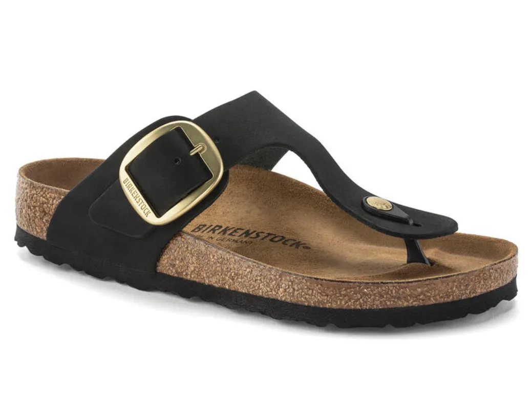 Birkenstock Gizeh Big Buckle Black Gold 1024019