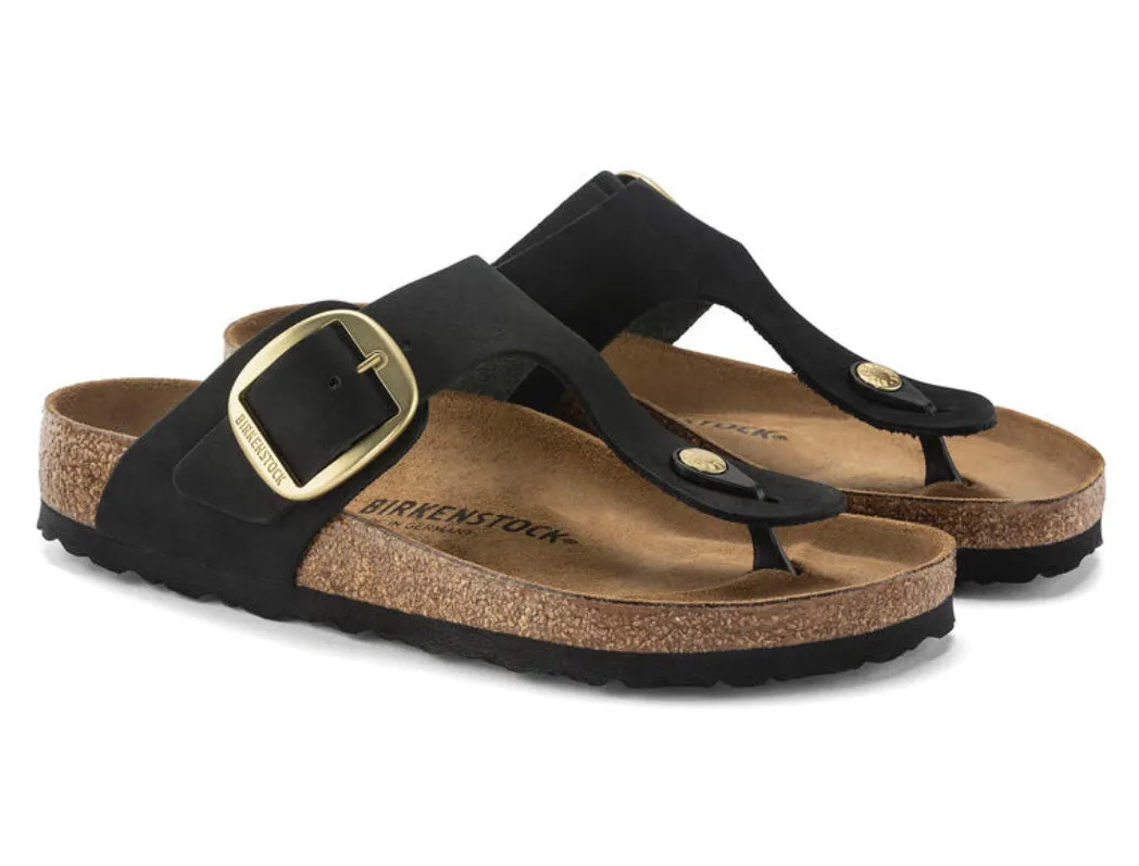 Birkenstock Gizeh Big Buckle Black Gold 1024019