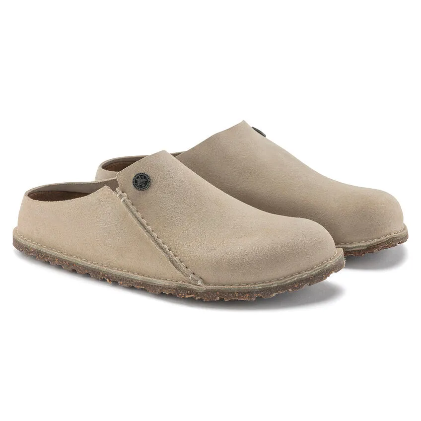 Birkenstock Men's Zermatt Premium Suede Leather (Eggshell - Regular fit)