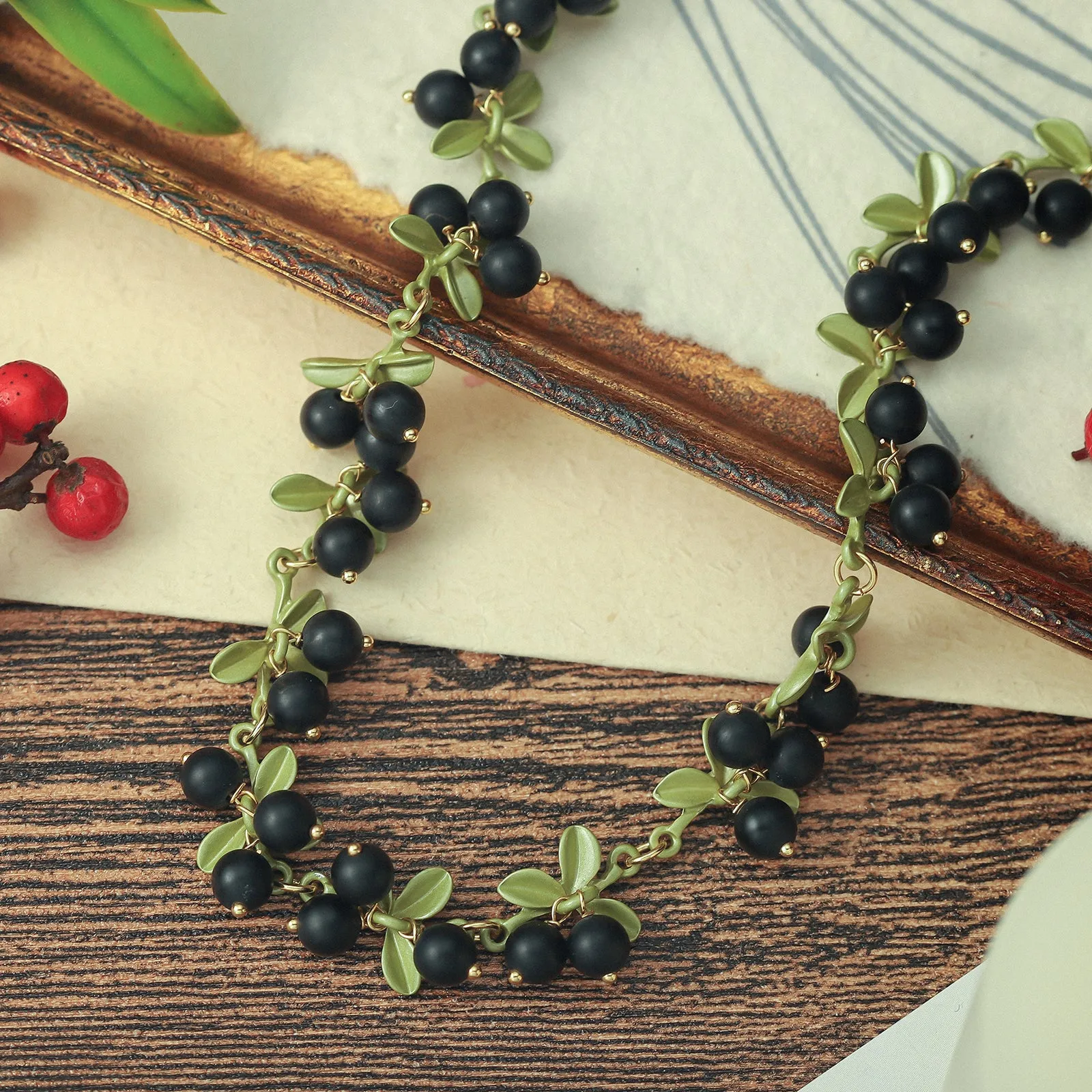 Black Currant Necklace