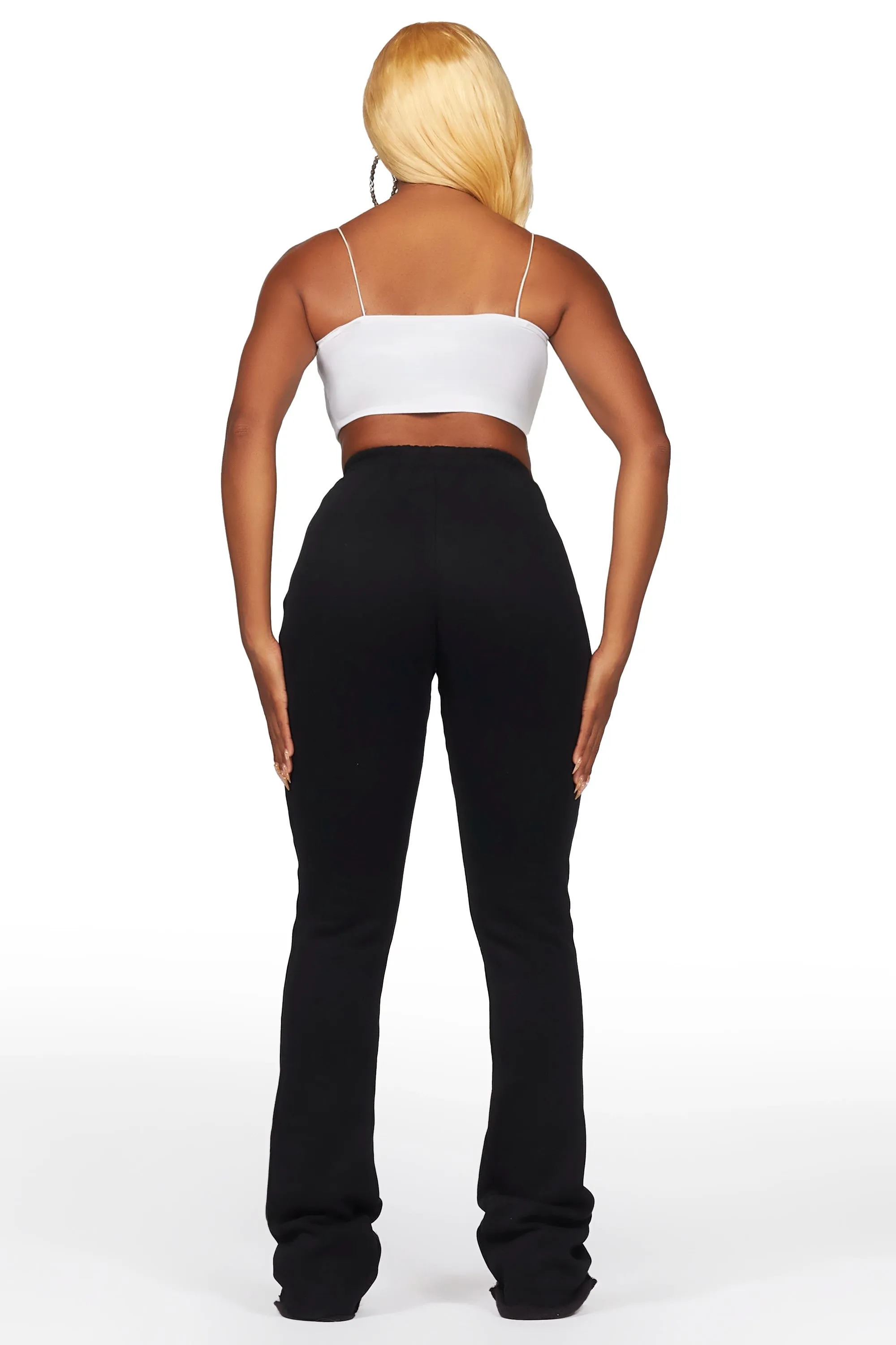 Blakely Black Super Stacked Pant