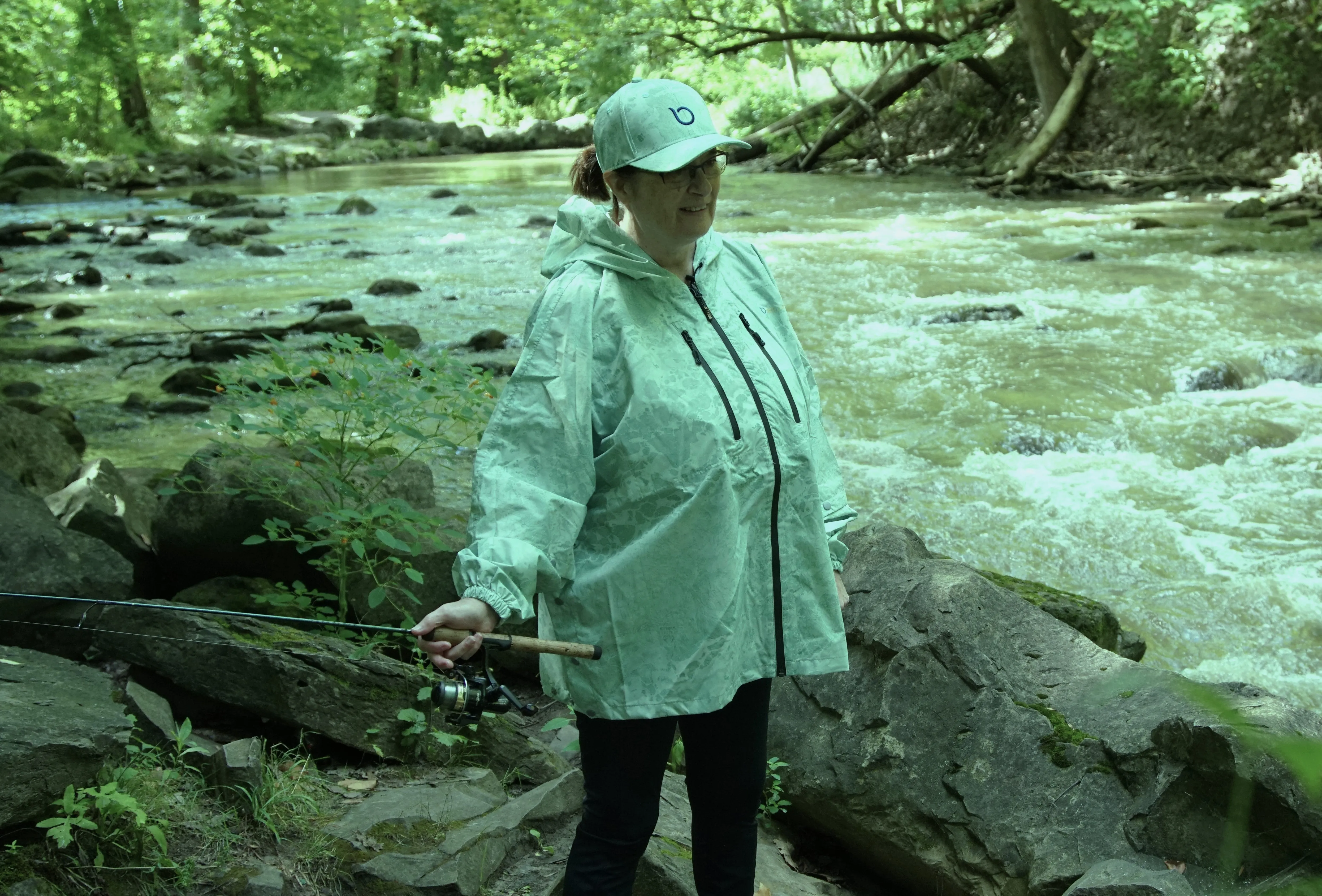 Brella 2015 Light Green Unisex Rain Jacket