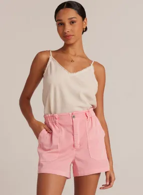 Callie Ruffle Short - Blossom Pink