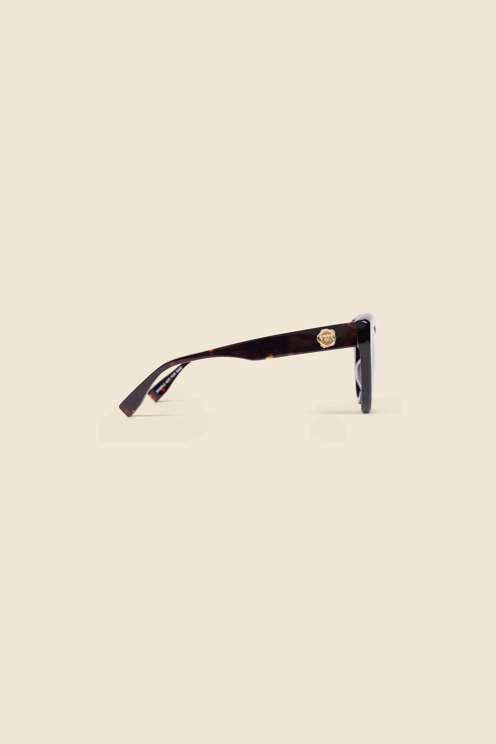 CAT-EYE ACETATE SUNGLASSES