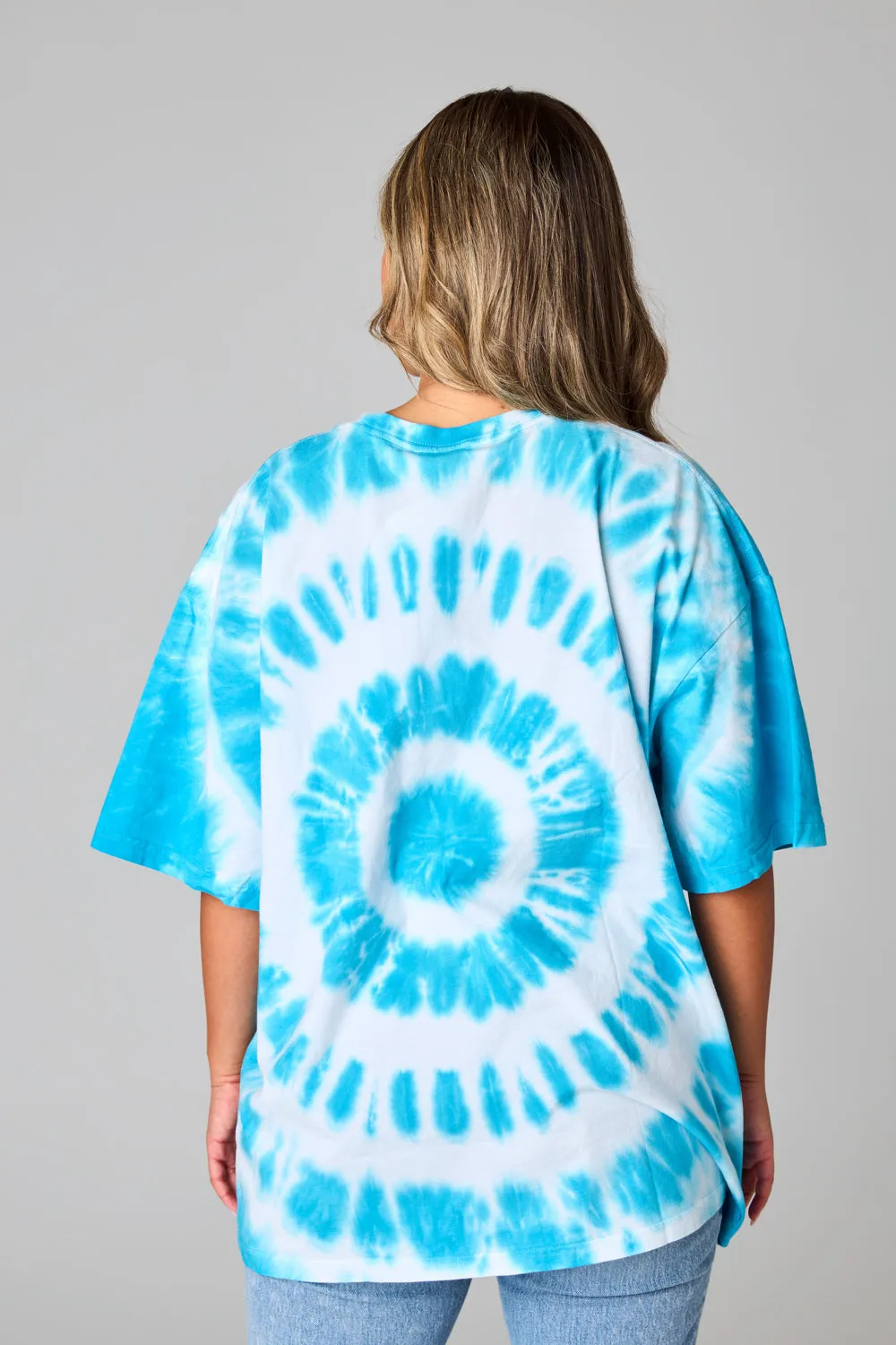 Cloud Oversized Tie-Dye Tee - If You Wanna Be My Lover