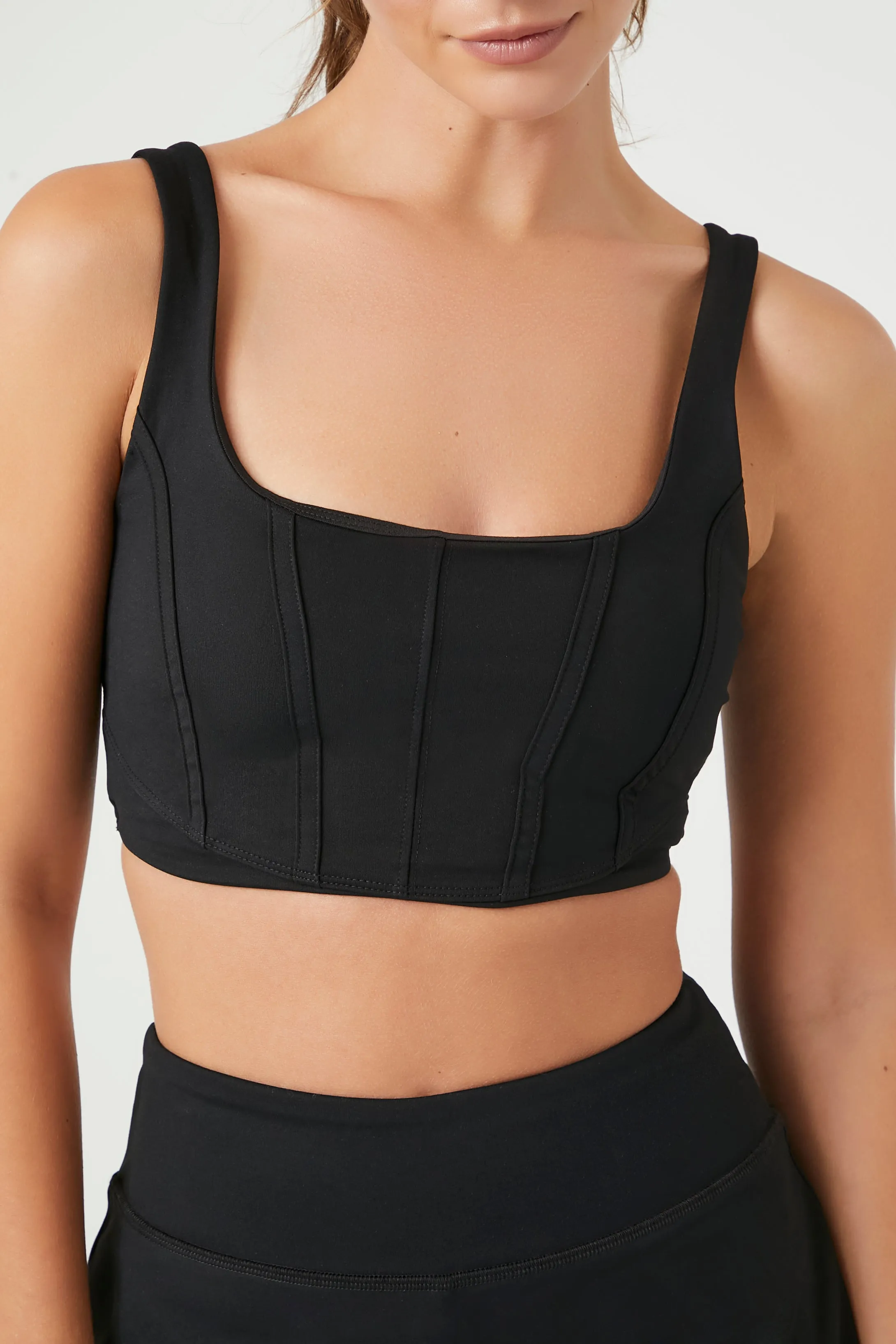 Corset Longline Sports Bra