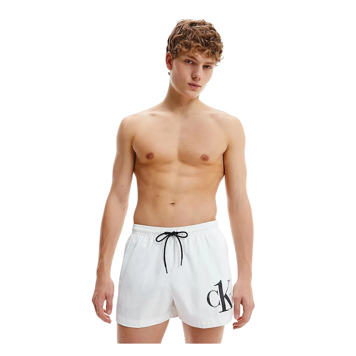 Costume Calvin Klein Cordoncino Corto Bianco