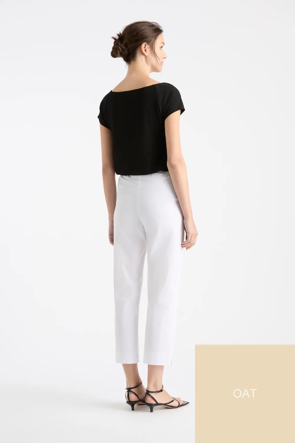 Cropped Pant | Oat