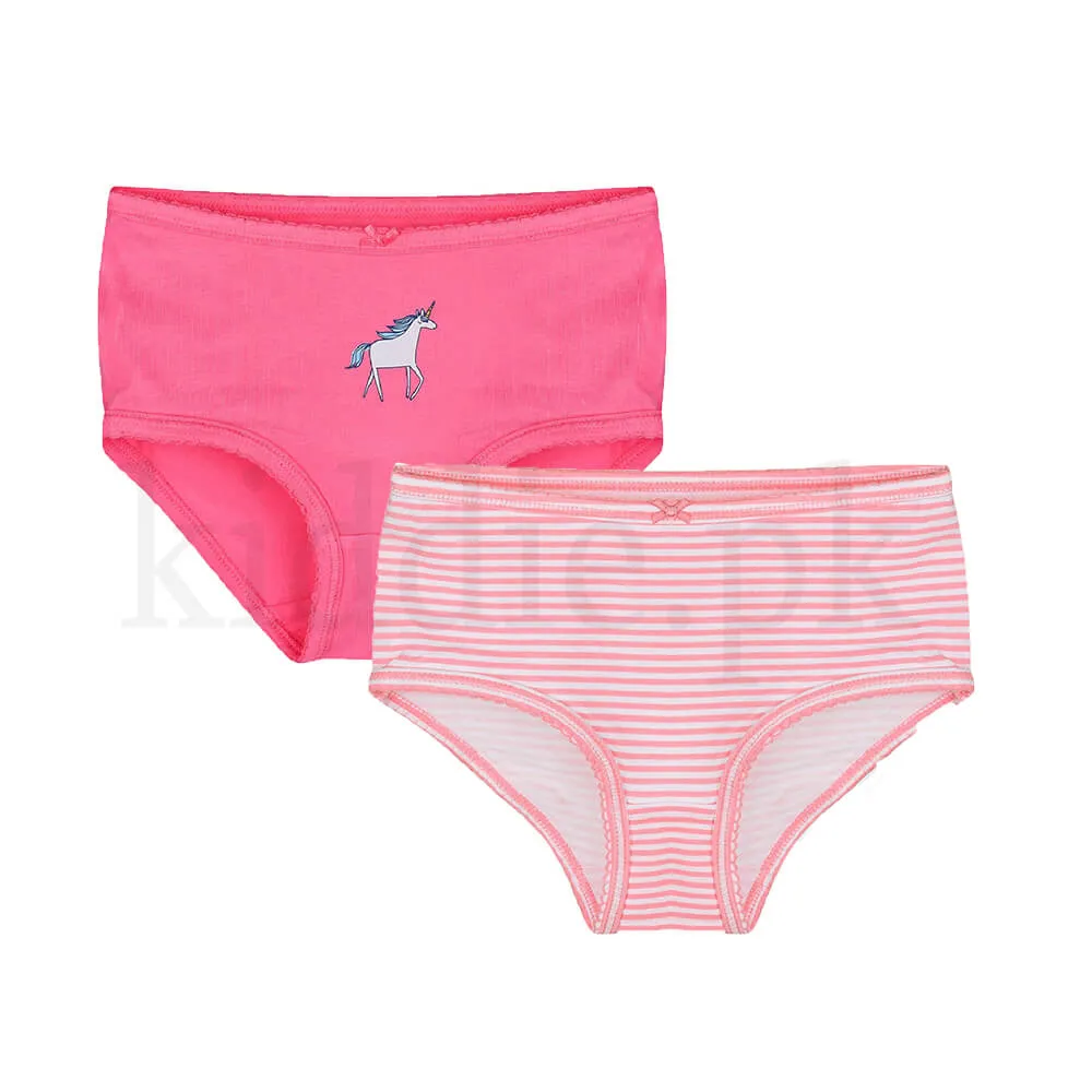 CRT Pack of 2 Pink Horse with Pink and White Lining Panties 1527