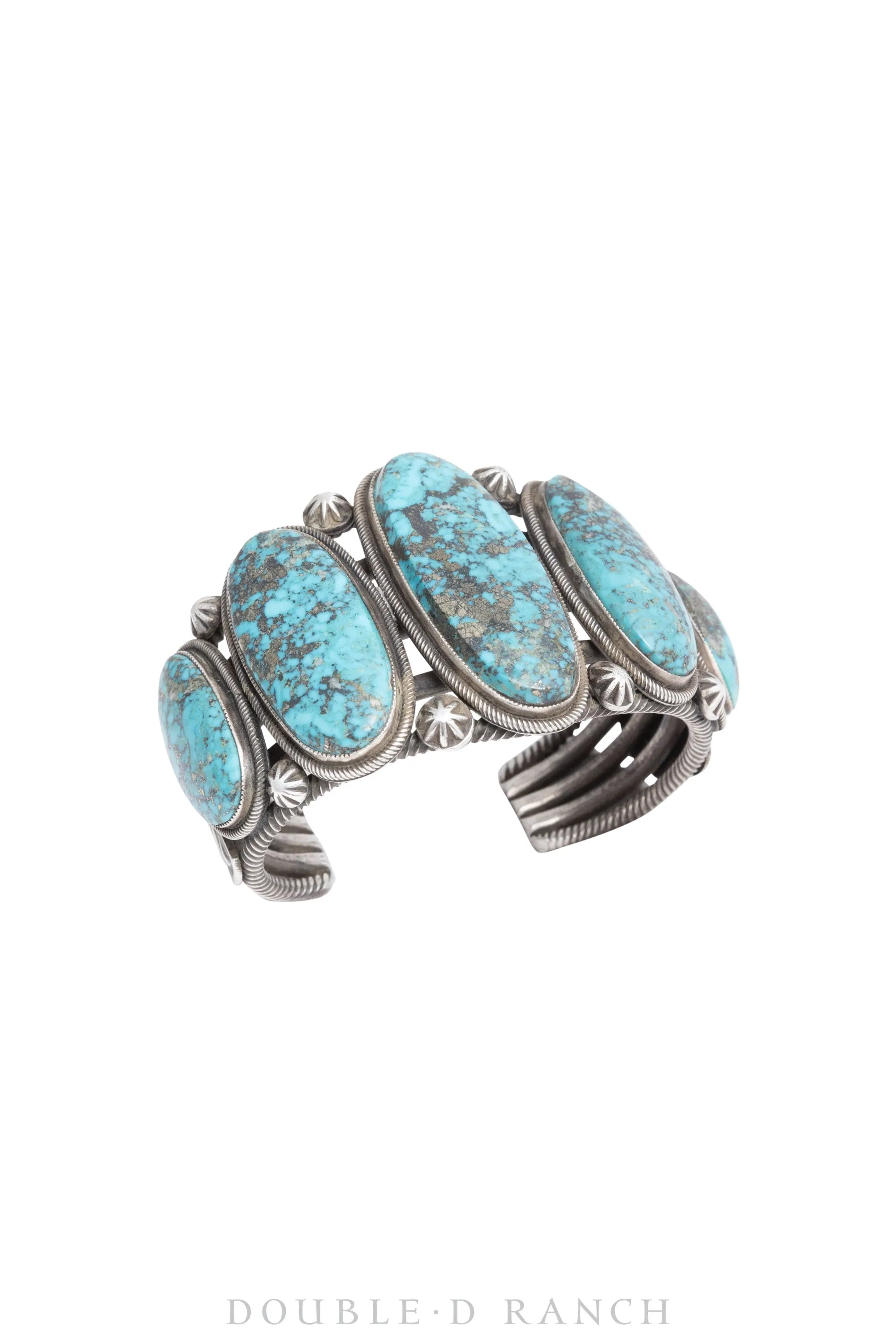 Cuff, Specimen, Turquoise, Persian, Hallmark, Contemporary, 3472