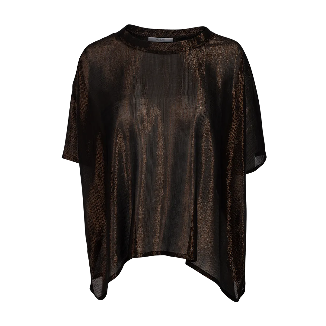 Easy Silk Lamé T-Shirt