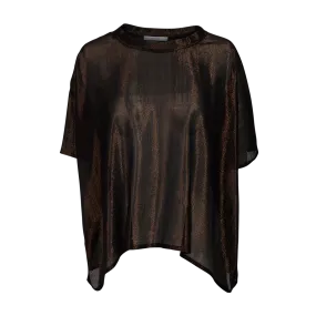 Easy Silk Lamé T-Shirt