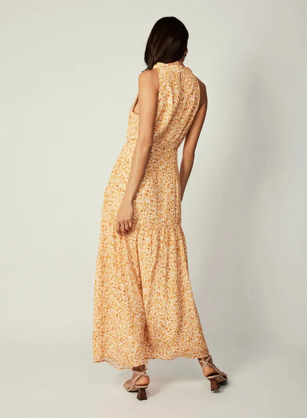 Esmaee Maxi Dress - Picasso Print