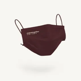 Evolve Together 7 Day Alberta Burgundy Face Masks