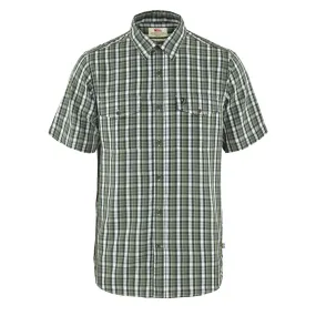 Fjallraven Abisko Cool Shirt Patina Green / Dark Navy