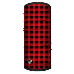 Fleece Face Shields® | Lumberjack Red