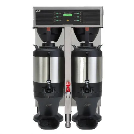 G3 Twin 1.5 Gallon Coffee Brewer, 3 PH w/ Brew Basket Locks