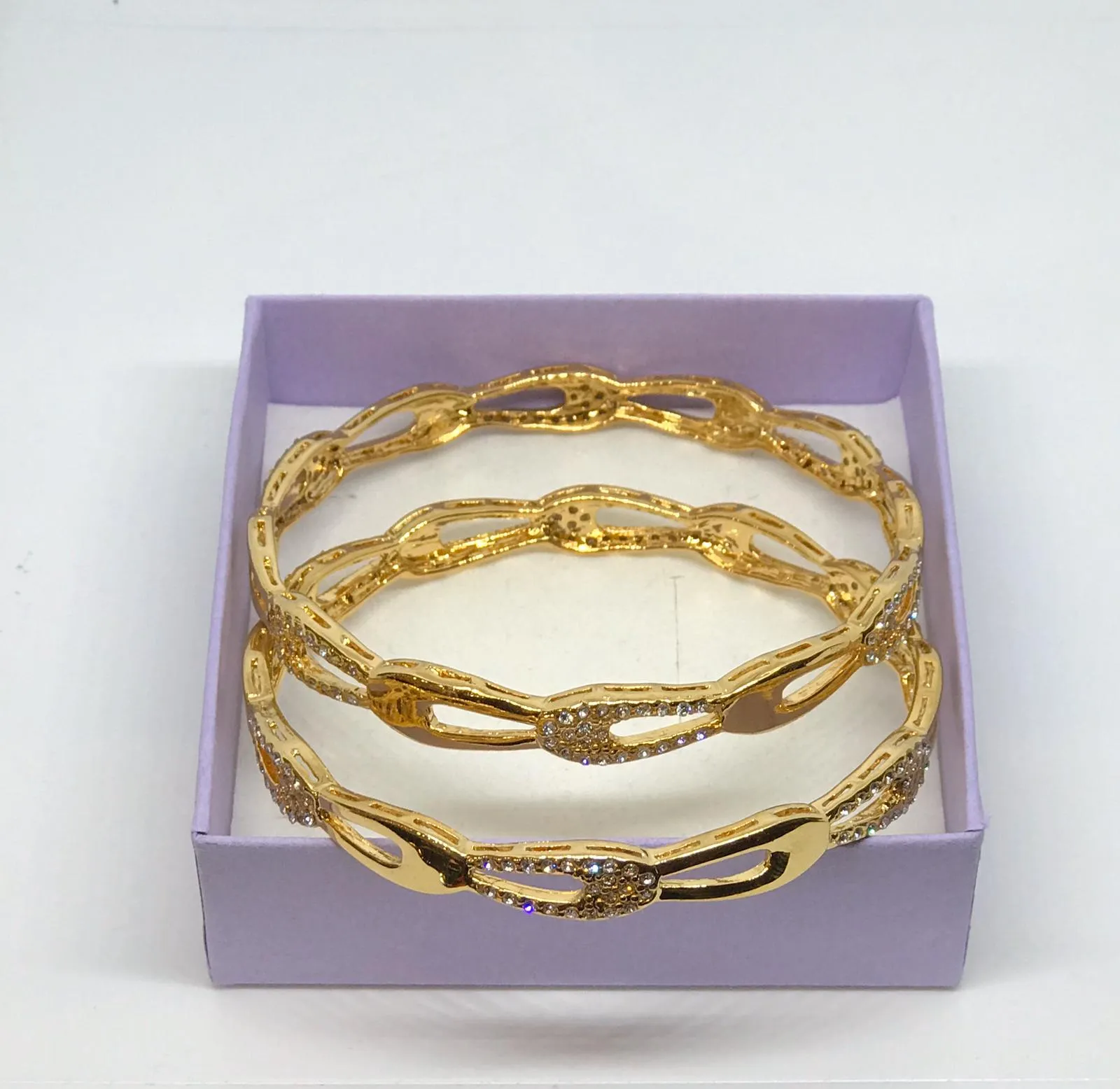 Gold Plated Bangles