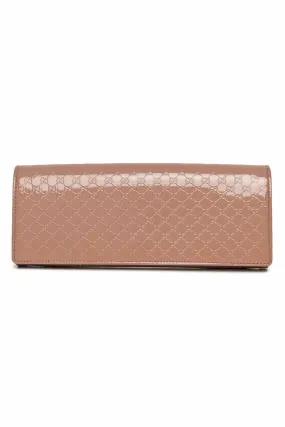 Gucci Patent Microguccissima Broadway Clutch