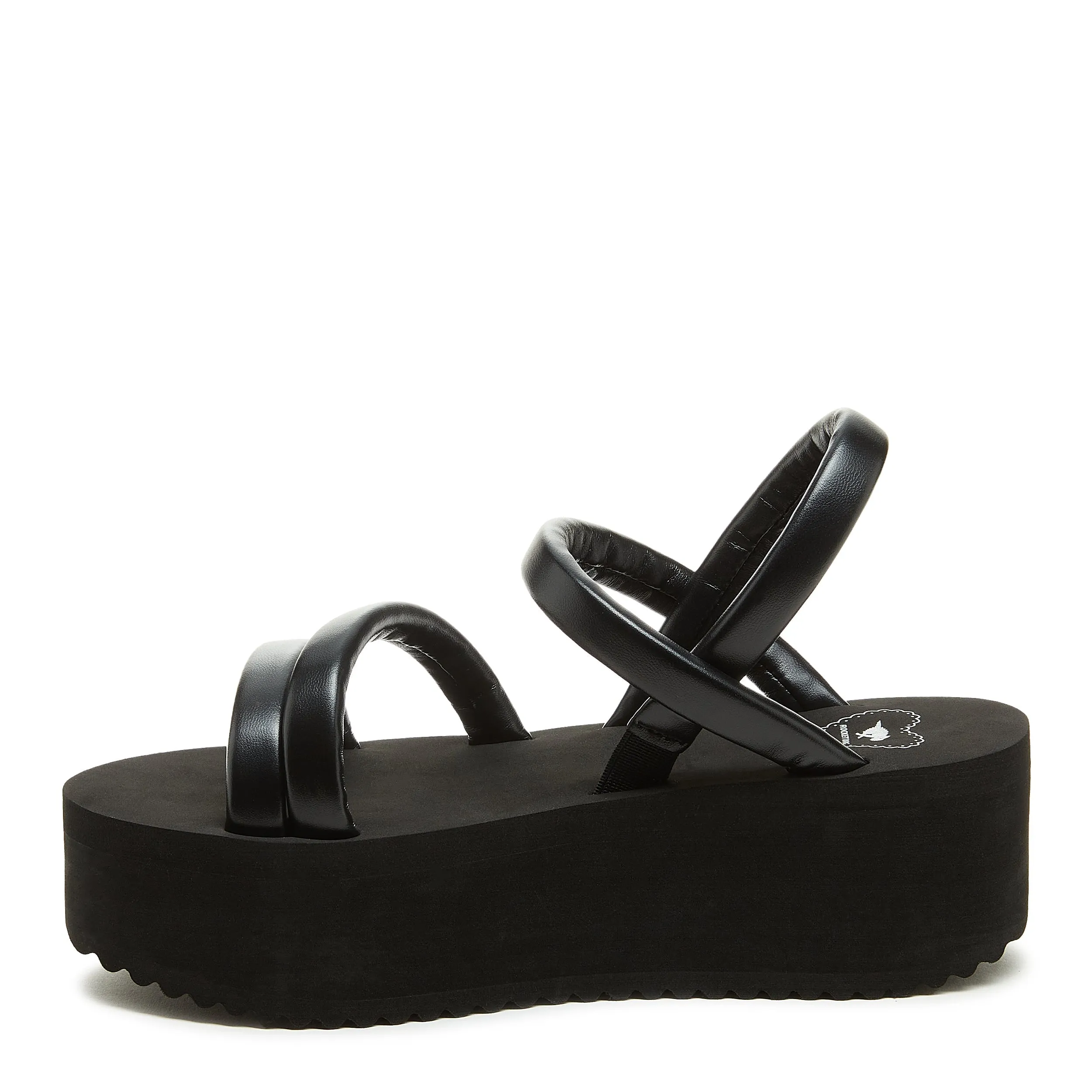 Haven Black Platform Sandals