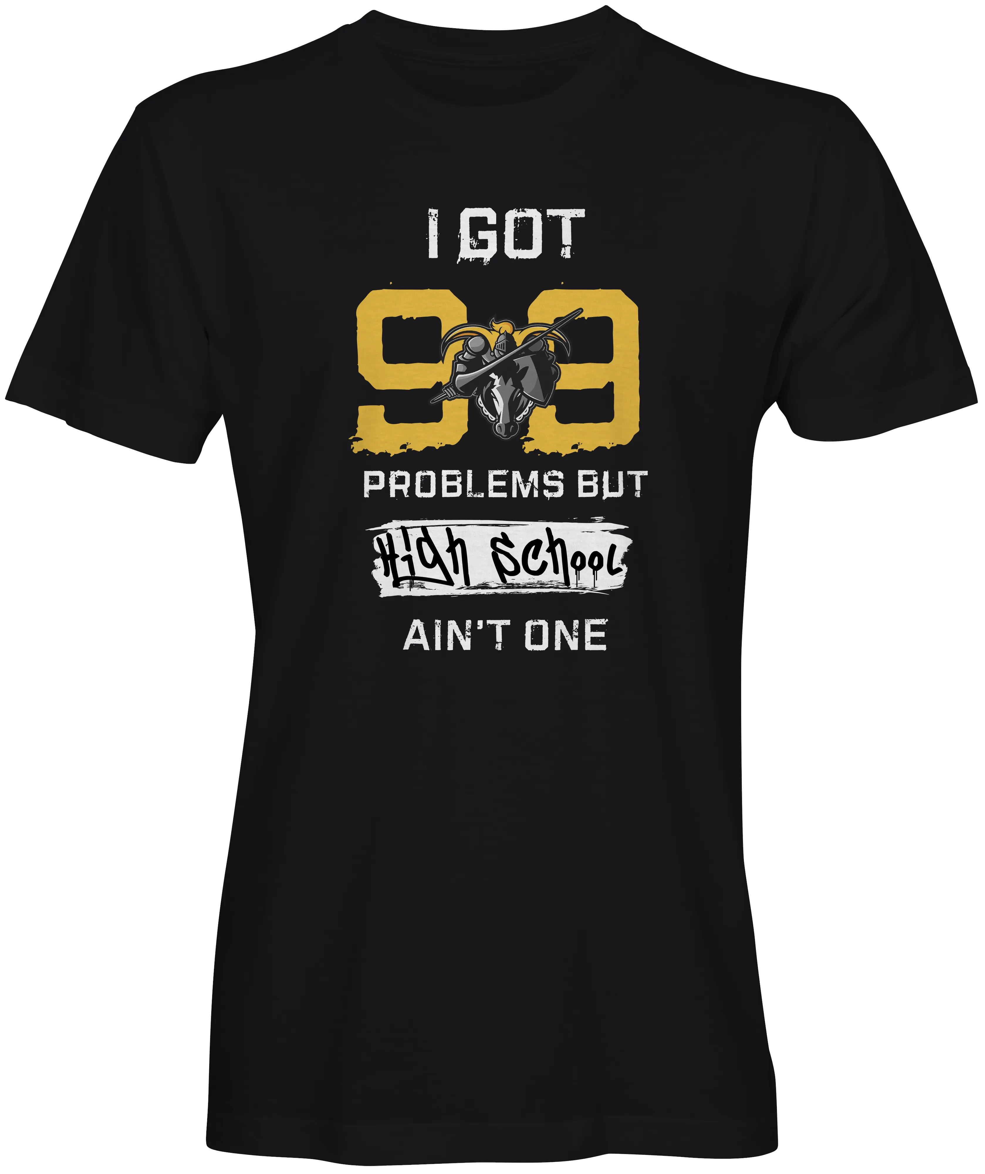 High School Spirit Wear - 99 Problems- Mercer