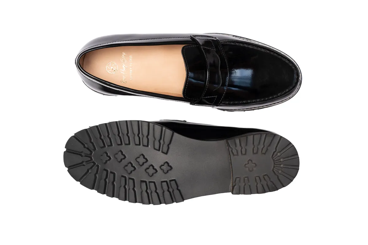 High Shine Penny Loafer