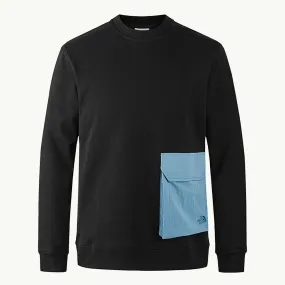 Hybrid Pocket Crew Neck AP - TNF Black