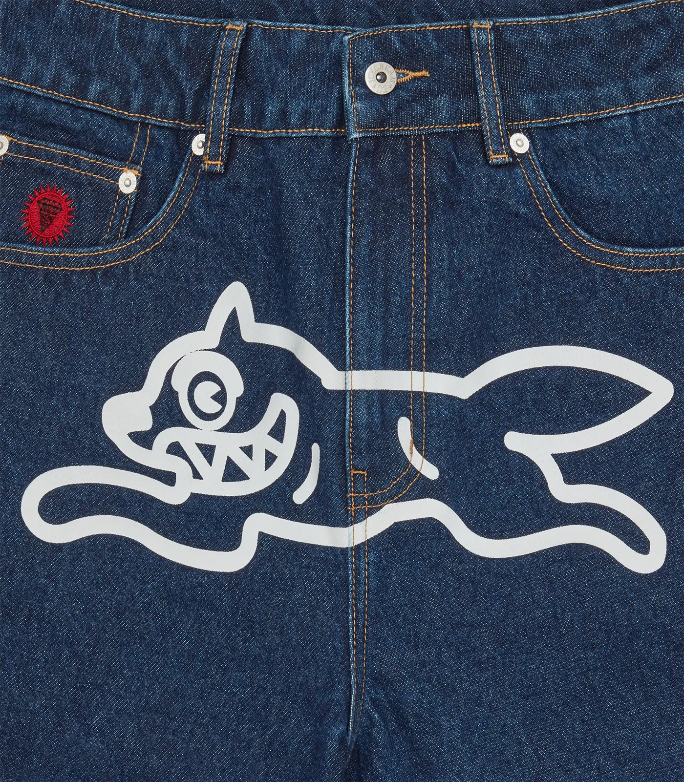 Ice Cream Running Dog Denim Pant